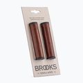 Handlebar grips Brooks England Willow Leather brown 4