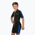 Cressi Lido Shorty 2 mm black/blue children's wetsuit