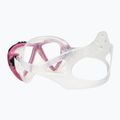 Cressi Lince pink/colourless diving mask DS311040 4