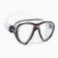 Cressi Big Eyes Evolution clear/pink diving mask