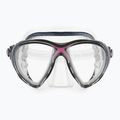 Cressi Big Eyes Evolution clear/pink diving mask 2