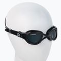 Cressi Flash black/black grey smoked swim goggles DE202392 2