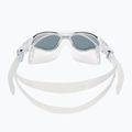 Cressi Cobra clear/clear white smoked swim mask DE201931 5