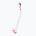 Cressi Dry clear pink snorkel ES259