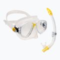 Cressi Marea + Gamma dive set yellow/colourless DM1000051