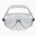 Cressi Marea Top children's snorkel kit clear blue DM1000062 2