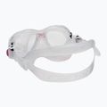 Cressi Marea Jr children's snorkel kit + top clear pink DM1000064 4