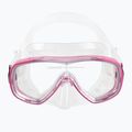 Cressi Onda + Mexico dive set clear pink DM1010154 2