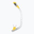 Cressi Mini Dry clear yellow snorkel ES258810 4