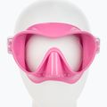 Cressi F1 Small diving mask pink ZDN311040 2