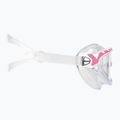 Cressi Skylight clear/white pink swim mask DE203340 3