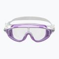 Cressi Baloo children's swim mask lilac/lilac white DE203241 2