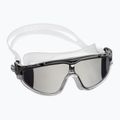 Cressi Skylight clear/black grey mirrored swim mask 6