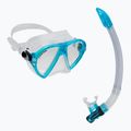 Cressi Ocean + Gamma snorkel kit blue DM1000113