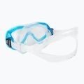 Cressi Ondina + Top Clear Aquamarine children's snorkel set DM1010133 4