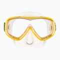 Cressi Piumetta yellow children's diving mask 2