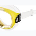 Cressi Piumetta yellow children's diving mask 3