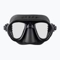 Cressi Calibro Ultravision black/black/silver lenses diving mask 2