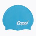 Children's swimming cap Cressi Silicone Cap light blue XDF220