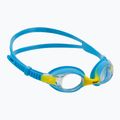 Cressi Dolphin 2.0 blue/yellow children's swim goggles USG010203B