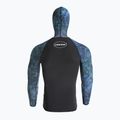 Men's Cressi Cobia Hunter camo blue swimming longsleeve 3