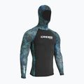Men's Cressi Cobia Hunter camo blue swimming longsleeve 4