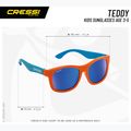 Cressi Teddy pink/smoke children's sunglasses 4