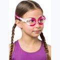 Cressi Starfish children's swimming goggles white/pink 4