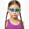 Cressi Starfish green/azure children's swim goggles 3