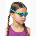 Cressi Starfish green/azure children's swim goggles 4