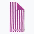 Cressi Stripe beach quick-dry towel purple XVA871