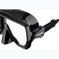 Cressi SF1 silicon black diving mask 4