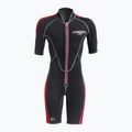 Men's Cressi Lido Shorty 2 mm black/red wetsuit 3