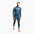Men's Cressi Tokugawa Monopiece 3 mm camo blue swim wetsuit 10