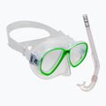 Cressi Perla + Minigringo children's diving set green DM101267