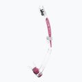 Cressi Itaca Ultra Dry clear/pink snorkel