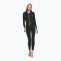 Cressi Lido Monopiece 2 mm black/aquamarine women's wetsuit 5