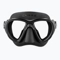 Cressi Quantum black/black diving mask 2