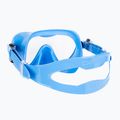 Cressi F1 diving set + Supernova Dry blue metal 4