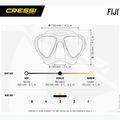 Cressi Fiji diving mask black/black 6