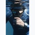 Cressi Atom blue metal/black diving mask 7