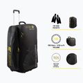 Cressi Moby 3 100 l travel bag black/yellow 7