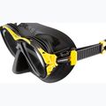 Cressi Naxos diving mask black/yellow 4