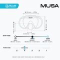 Diving mask Cressi Musa black 5