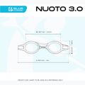 Cressi Nuoto 3.0 swim goggles navy/navy 4