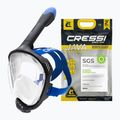Full-face snorkelling mask Cressi Java Full Face black/blue 8