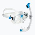 Cressi Marea + Seal Dry Jr clear/azure dive set