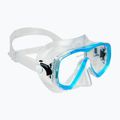 Cressi Estrella + Seal Dry clear/aquamarine diving set 2