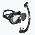 Cressi Estrella + Seal Dry diving set black/black