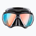Cressi Big Eyes blue/orange/clear/azure diving mask 2